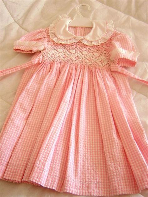 Pin By Norhayati Maning On For The Babies Smocked Baby Dresses