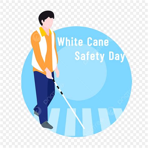 White Cane Clipart Hd Png White Cane Safety Day International Day Of