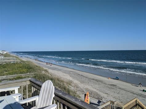 Last week on North Topsail Island. Perfect weather and this was as