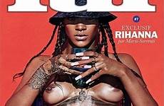 rihanna topless magazine nude lui celebs completely celeb durka mohammed april posted