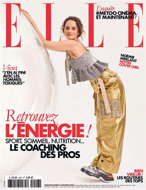 Noémie Merlant Covers Elle France January 19th 2023 By Philippe