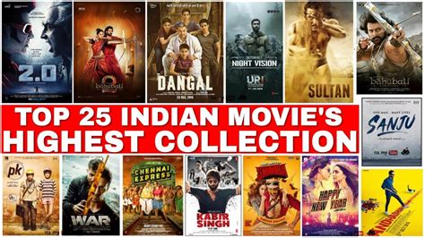 This industry showcases lots of pictures, offering a wide range of genres from romance to action to thriller to comedy. Top 25 Highest Grossing Indian Movies All Time | indian ...