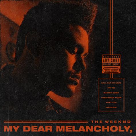 The Weeknd My Dear Melancholy Wallpaper Hd Wallpaper Images