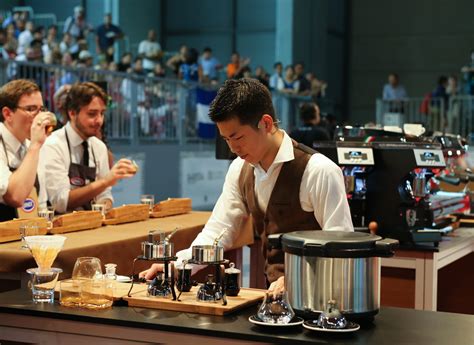 Hidenori Izaki Of Japan Wins The 2014 World Barista Championship