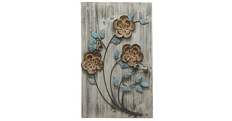 There are a lot of pink flower designs to pick from that can definitely make a difference to her room. Stratton Home Decor Rustic Floral Panel II Wall Decor