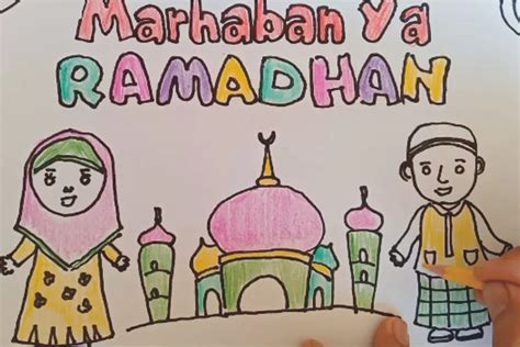 5 Ide Mewarnai Tema Ramadhan 2023 Simpel Dan Kreatif Untuk Anak Tk