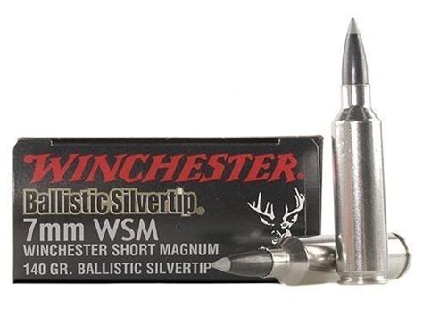 Winchester Supreme Ballistic Silvertip 7mm Wsm 20 Rnds Sbst7mms Lever