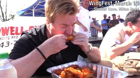 Wingfest 2016 Wing Eating Contest Youtube