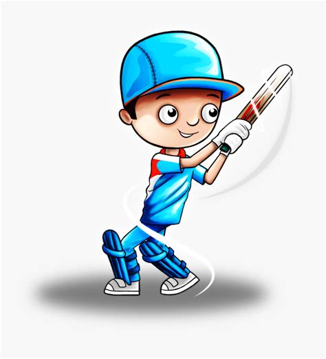 Cricket Clipart Cricket Player Cricket Cartoon Images Free Download