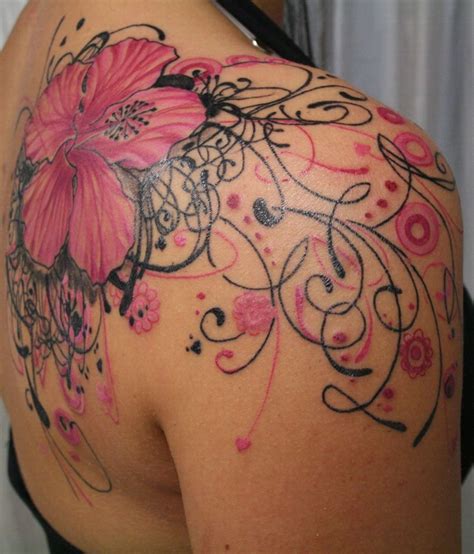 55 Lily Tattoos On Back Shoulder
