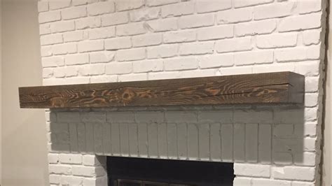 How To Install Fireplace Mantel On Brick Wall Mriya Net