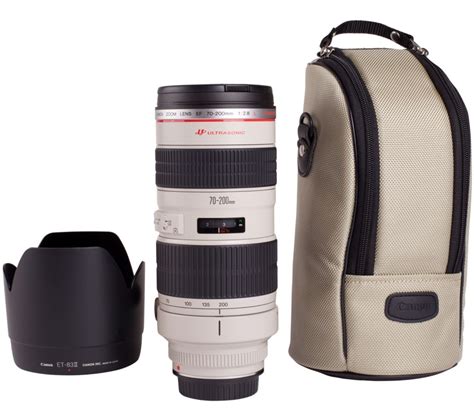 Buy Canon Ef 70 200mm F28 L Usm Telephoto Zoom Lens Free Delivery