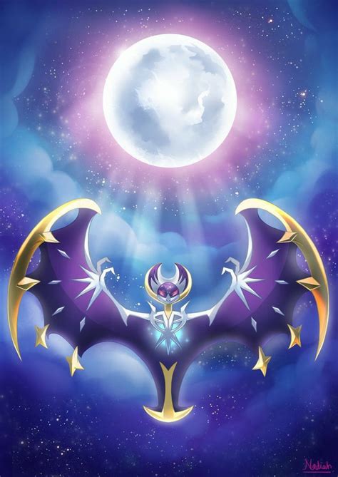 Discover The Mysteries Of Lunala With This Stunning Wallpaper