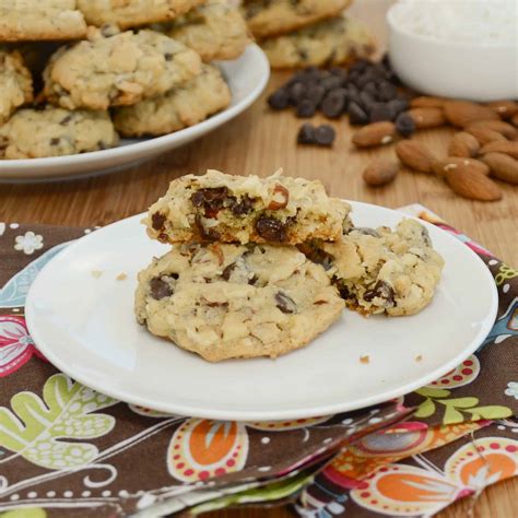 Chewy Almond Joy Cookies Recipe Sweet Peas Kitchen