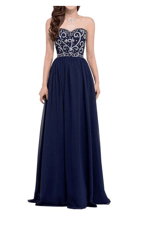 Strapless Sweetheart Neckline Heavy Beading Bridesmaid Prom Party