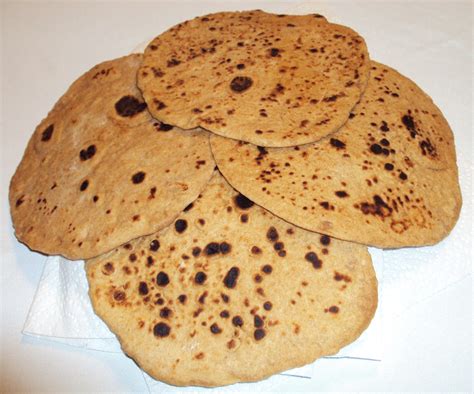 Homemade North Indian Chapatis Chapati Indian Roti Or Indian Flat