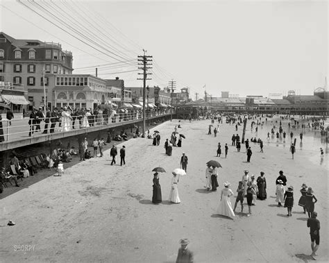 Shorpy Historical Picture Archive Under The Boardwalk 1906 High
