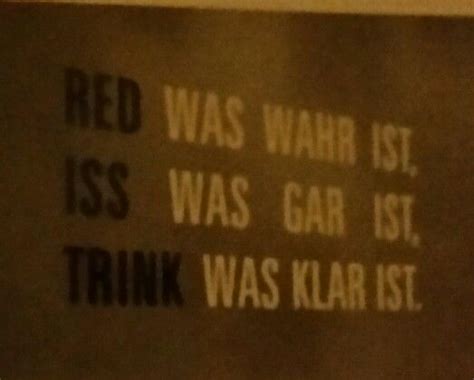 Red Iss Trink Essen Und Trinken Essen Trinken