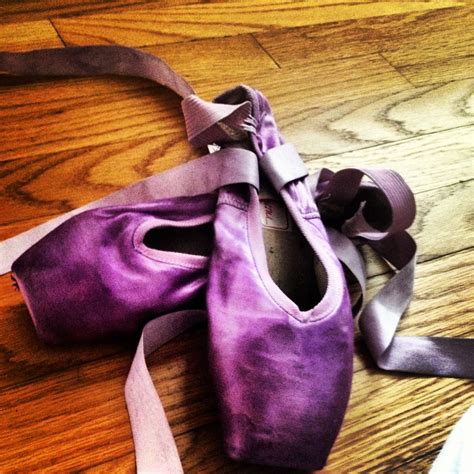Purple Russian Pointe Shoes Pointe Shoes Ballet Shoes Ballet Costumes