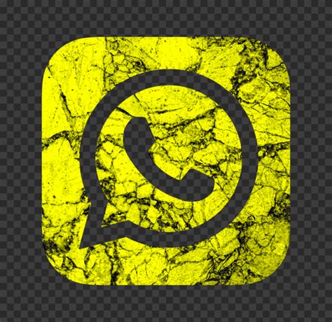 Whatsapp Logo Logo Icons Logo Internet Icon Black Marble Yellow
