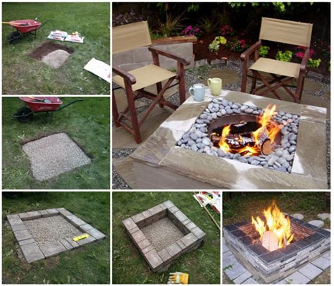 How to diy make a square fire pit. Fiery DIY: Make Your Own Super-Cool Modern Concrete Fire Pit
