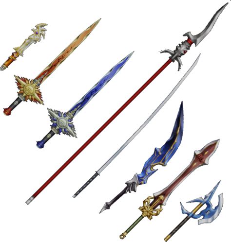 Image - Dissidia 012 Gilgamesh Weapons.png - The Final Fantasy Wiki