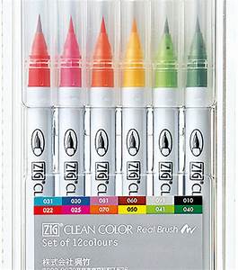 Zig Clean Color Real Brush Markers 12pk Joann