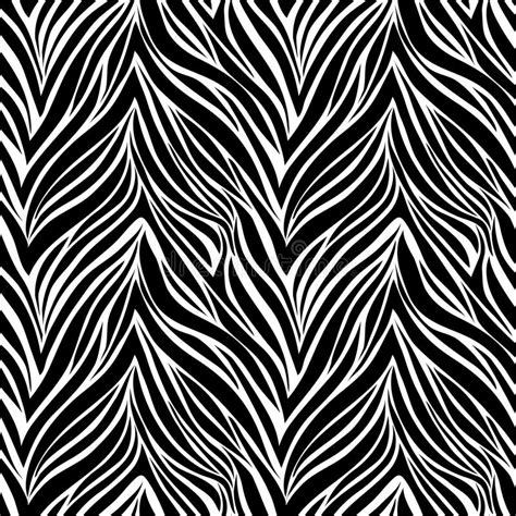 Seamless Texture Of Zebra Skin Stock Illustration Illustration Of