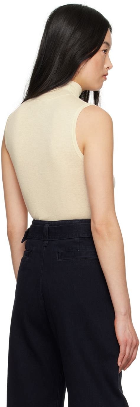 Lemaire Off White Seamless Tank Top Lemaire