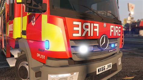 2017 London Fire Brigade Appliance Els Gta5