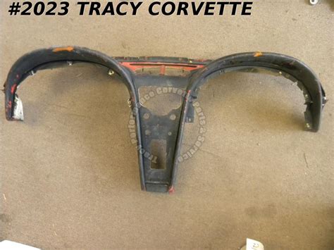 1963 1964 Corvette Dash Pad Instrument Panel Frame Gm 3842047 Black