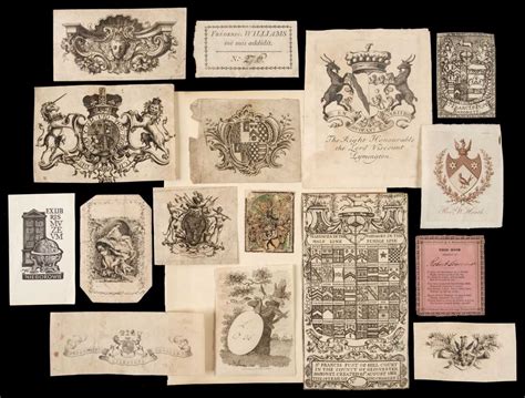 Lot 181 Bookplates A Collection Of Approximately 45