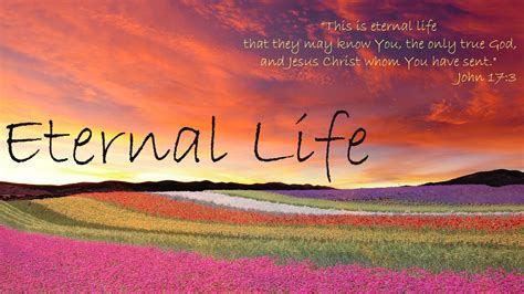 This Is Eternal Life That They May Know You The Only True God And Jesus