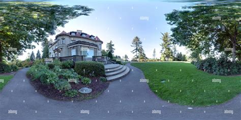 360° View Of Pittock Mansion Rear Alamy