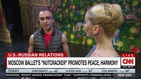 Cnn Features Moscow Ballet S Great Russian Nutcracker Promoting Peace Youtube
