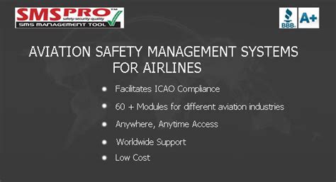 Airline Sms Software Aviation Safety Management Systems Sms