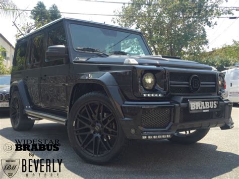 We analyze millions of used cars daily. 2004 Mercedes-Benz G55 AMG BRABUS WIDESTAR EDITION