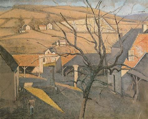 Large Landscape With A Tree 1957 By Balthus Balthasar Klossowski