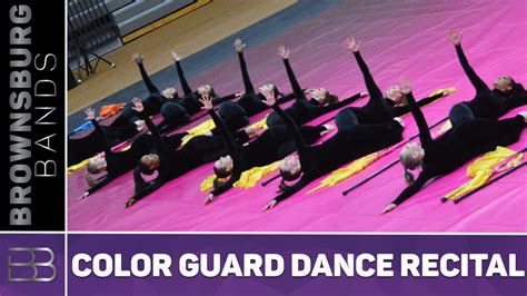 Color Guard Dance Recital Is On May 17