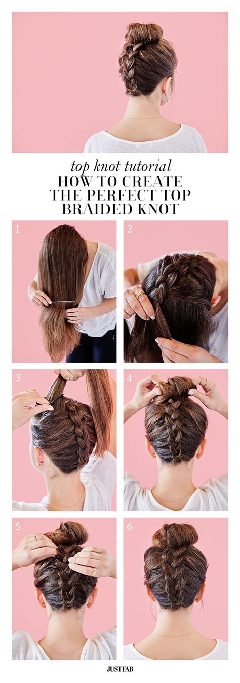 We Think This Braid Is Top Knot Learn How To Create The Perfect