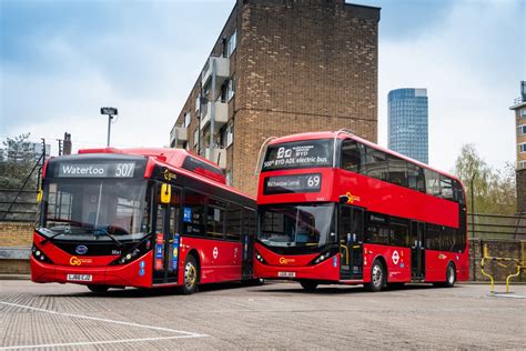 Byd Adl Delivered In London The 500th Electric Bus From The Enviro Ev