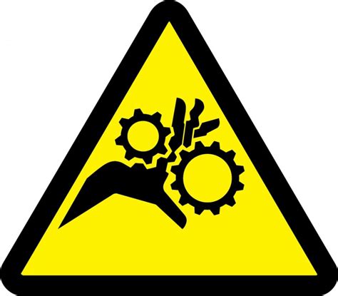 Find out how to type hazard signs directly from your keyboard. Gear Entanglement Hazard (2003/2011) ISO Warning Safety ...