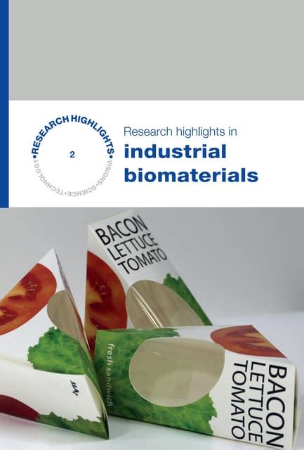 Research Highlights In Industrial Biomaterials Ppt