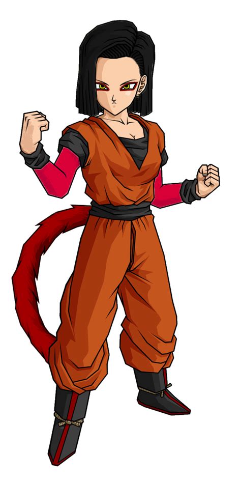 Ssj4 Android 18 In Gi By Spinoinwonderland On Deviantart