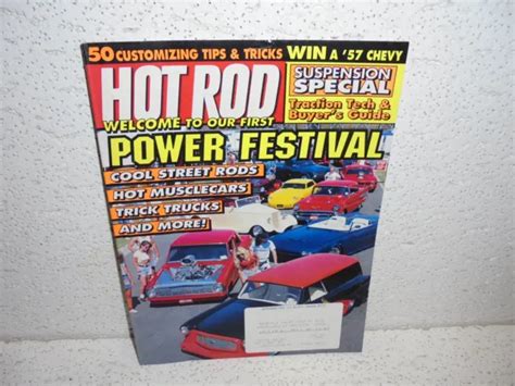 Vintage Hot Rod Magazine September 1994 Mopar Chevy Ford Power Festival