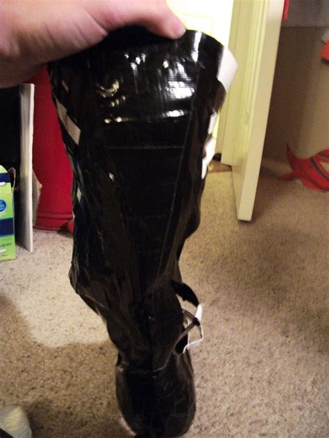 Stylish Duct Tape Boot 9 Steps Instructables