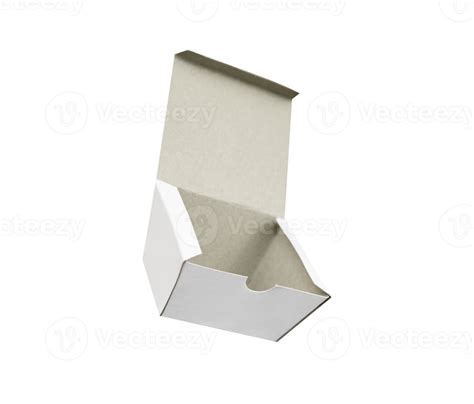 White Food Cardboard Box For Mockups 21496536 Png