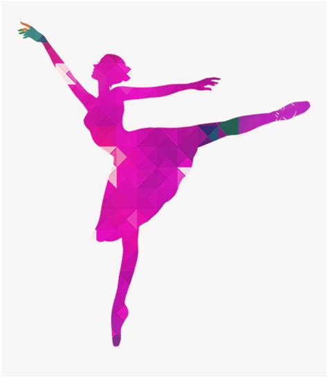 Ballet Vector Pink Ballerina Hd Png Download Kindpng