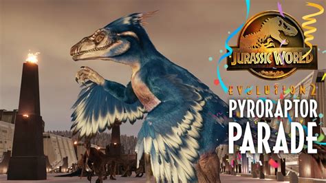 UNIQUE PYRORAPTOR EXHIBIT Jurassic World Evolution 2 Dominion DLC