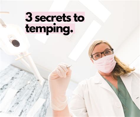 3 Secrets To Becoming A Successful Temporary Dental Hygienist Dental Hygiene Nation